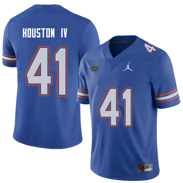 Jordan Brand Men #41 James Houston IV Florida Gators College Football Jerseys Sale-Royal